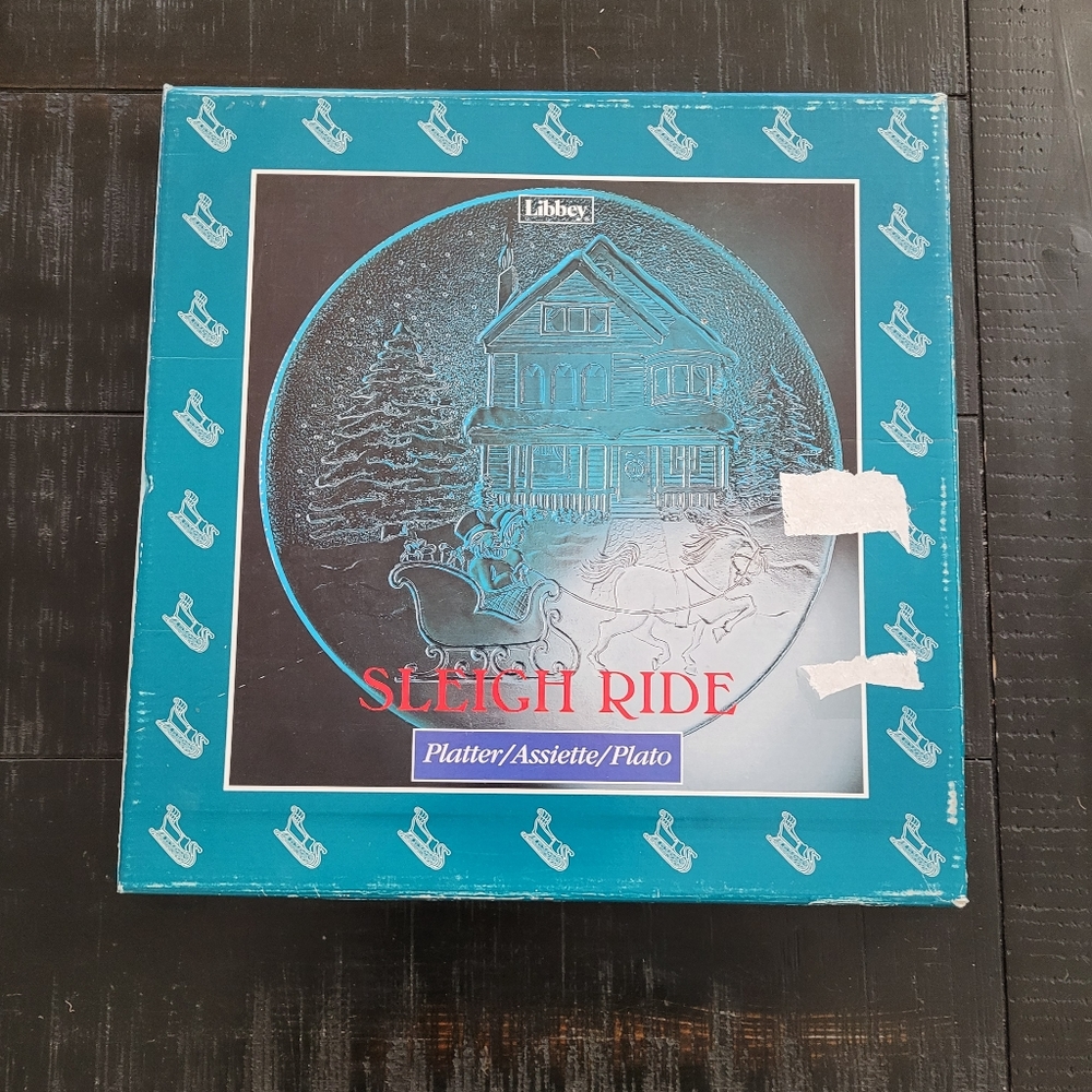 Sleigh Ride Platter
